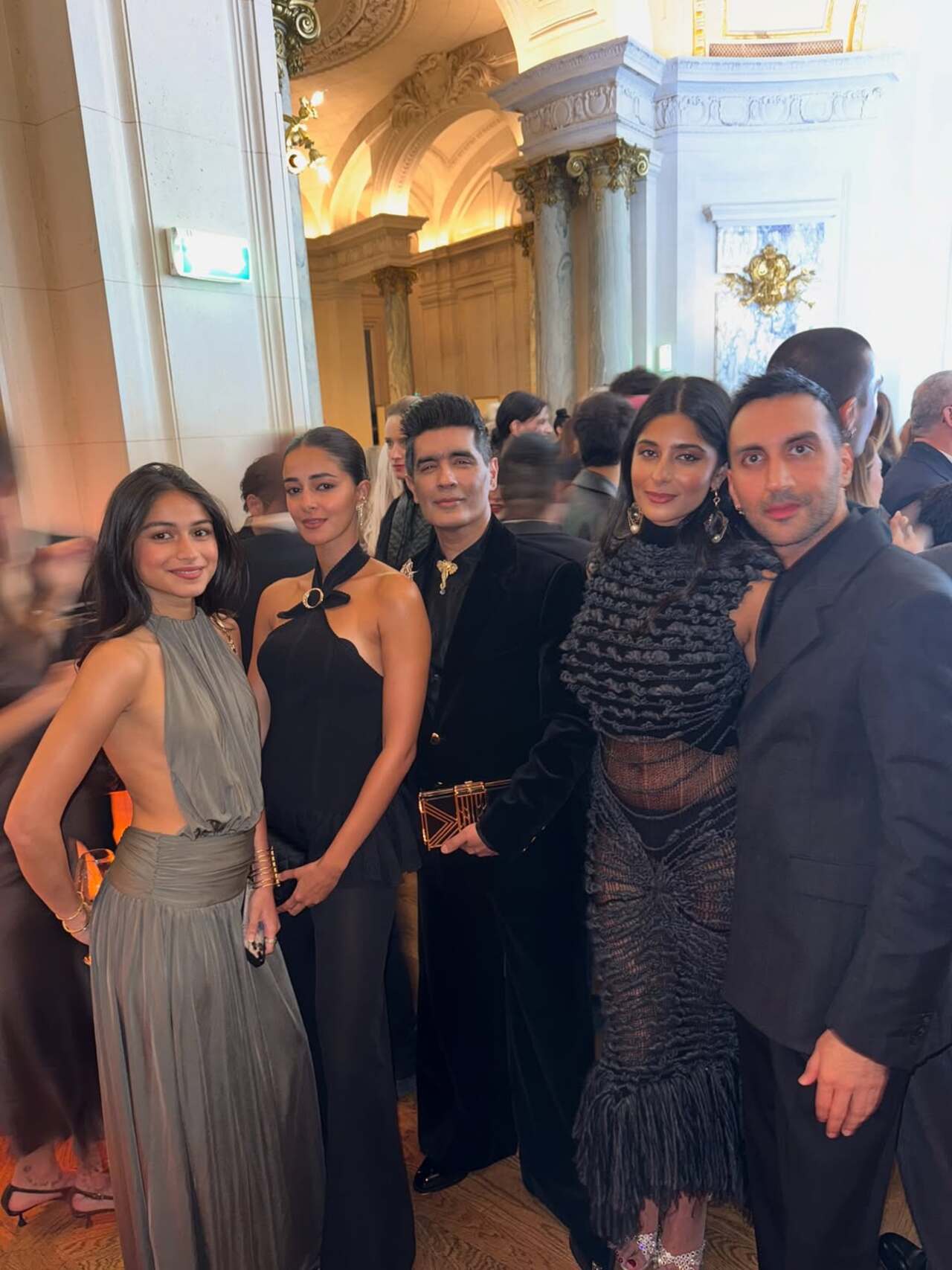 Indian designer Manish Malhotra also attended the BoF Gala in Paris